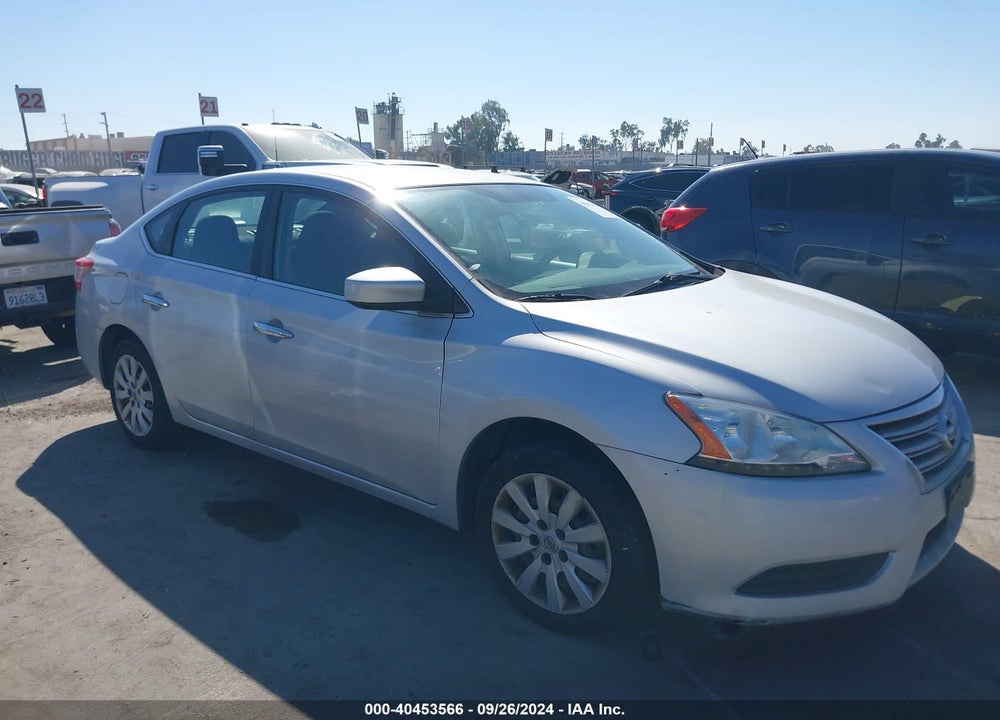 2014 NISSAN SENTRA SV VIN: 1N4AB7AP7EN855152
