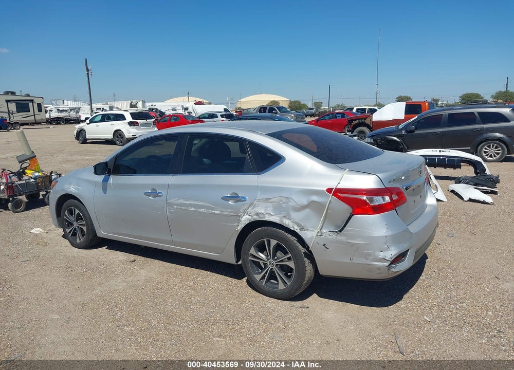2019 NISSAN SENTRA S VIN: 3N1AB7AP0KY226246