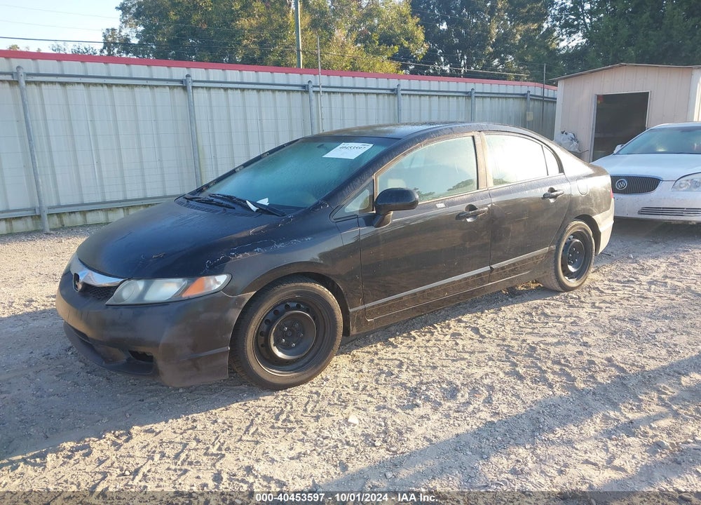 2010 HONDA CIVIC LX VIN: 19XFA1F57AE076355