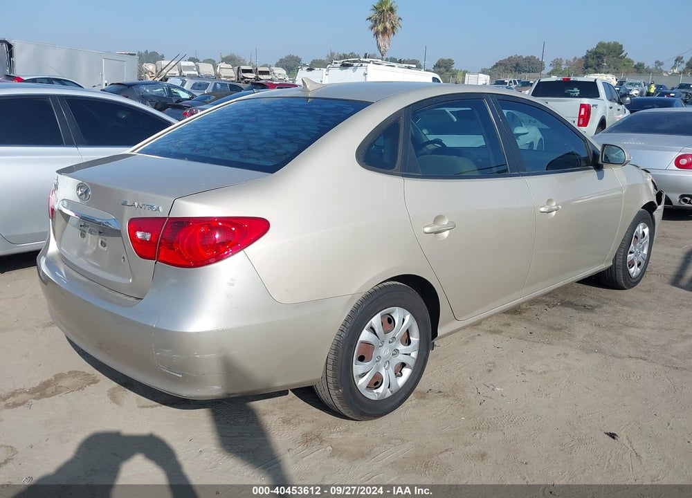 2010 HYUNDAI ELANTRA GLS VIN: KMHDU4AD3AU170468
