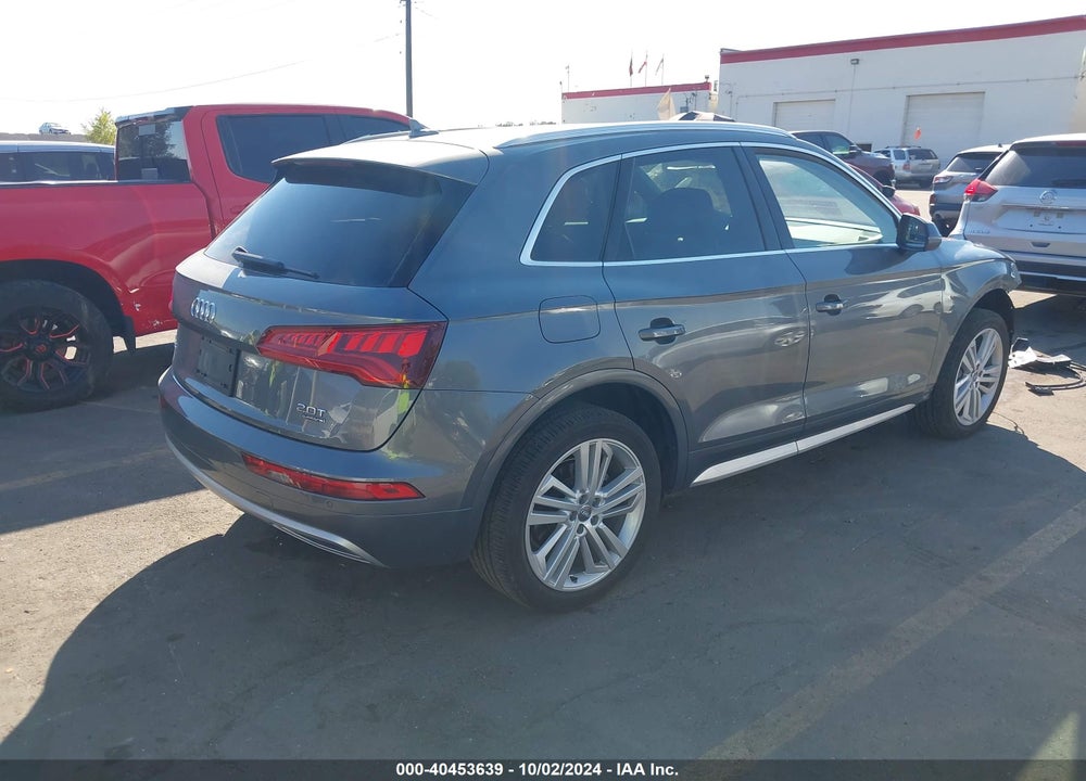 2018 AUDI Q5 2.0T PREMIUM/2.0T TECH PREMIUM VIN: WA1BNAFY1J2100704