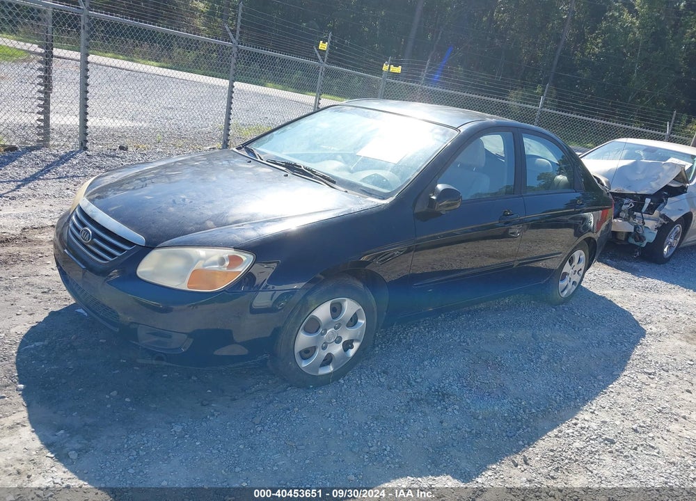2008 KIA SPECTRA EX VIN: KNAFE121585511142
