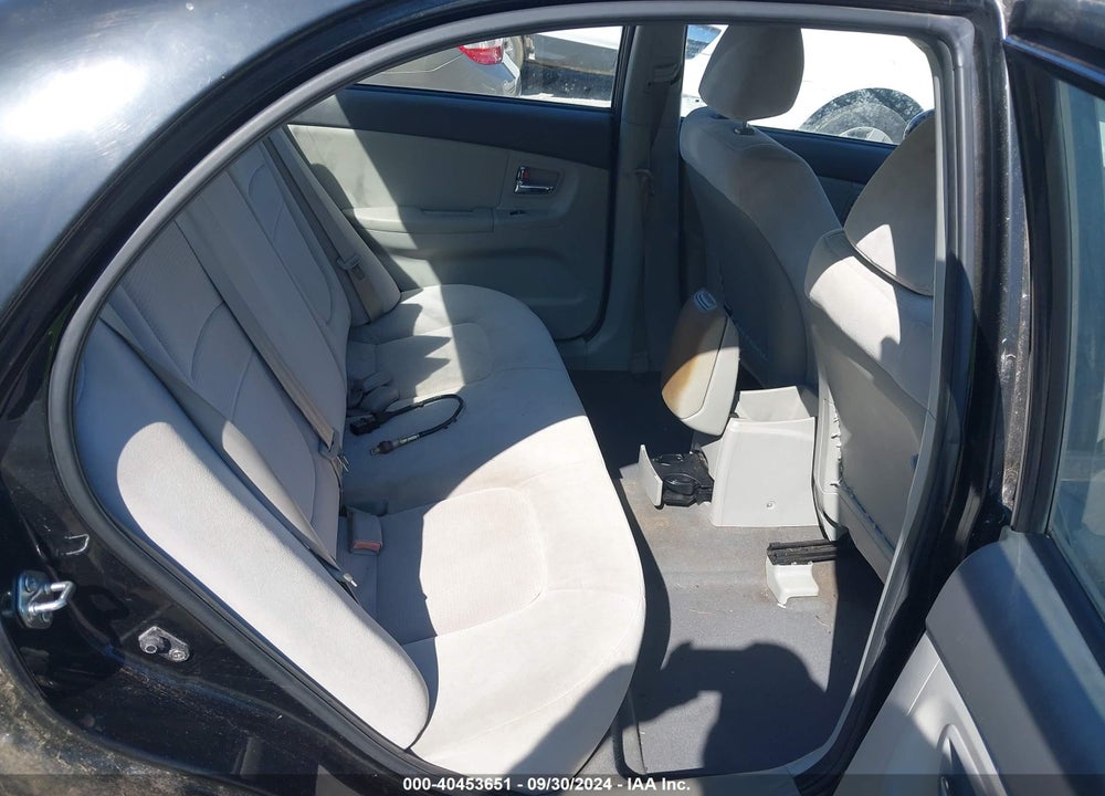 2008 KIA SPECTRA EX VIN: KNAFE121585511142