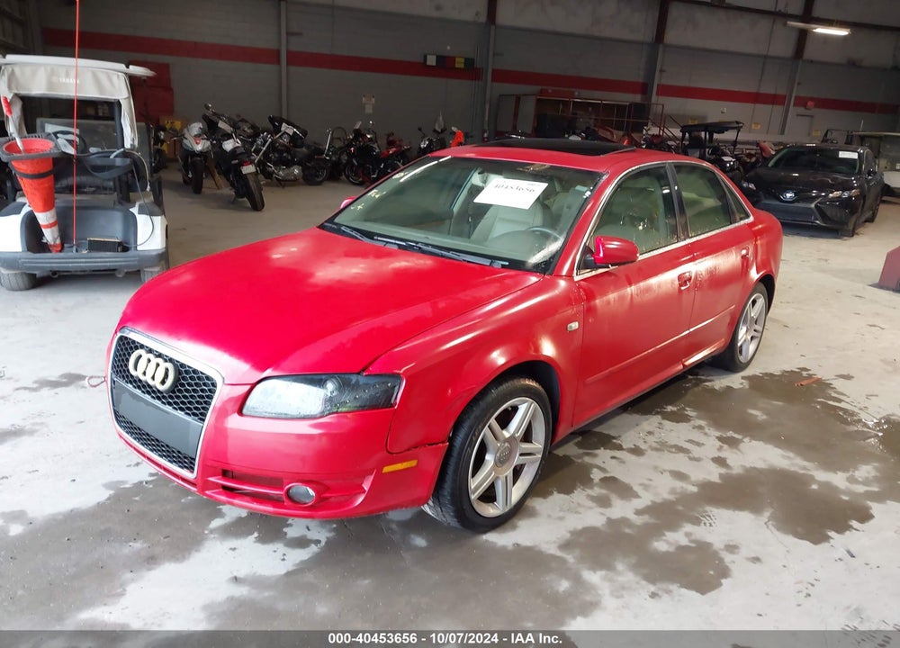 2008 AUDI A4 2.0T/2.0T SPECIAL EDITION VIN: WAUDF78E58A095280