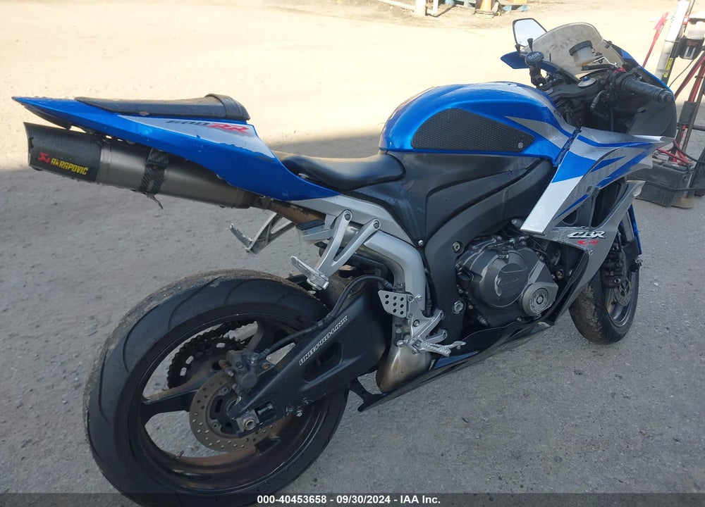 2007 HONDA CBR600 RR VIN: JH2PC40027M002100