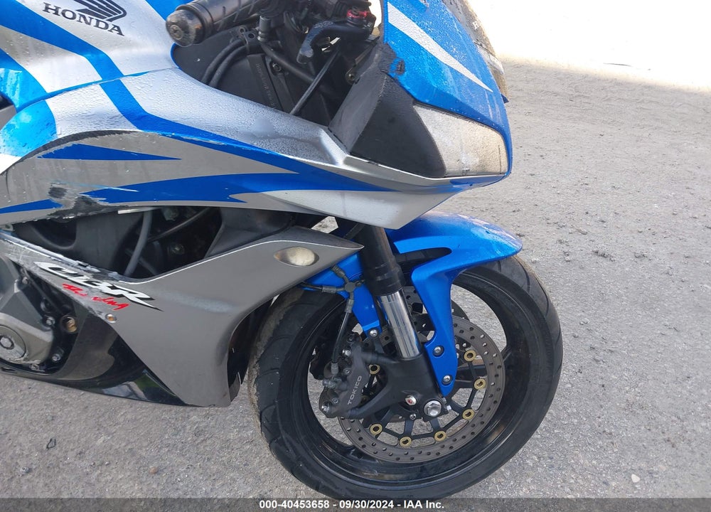 2007 HONDA CBR600 RR VIN: JH2PC40027M002100