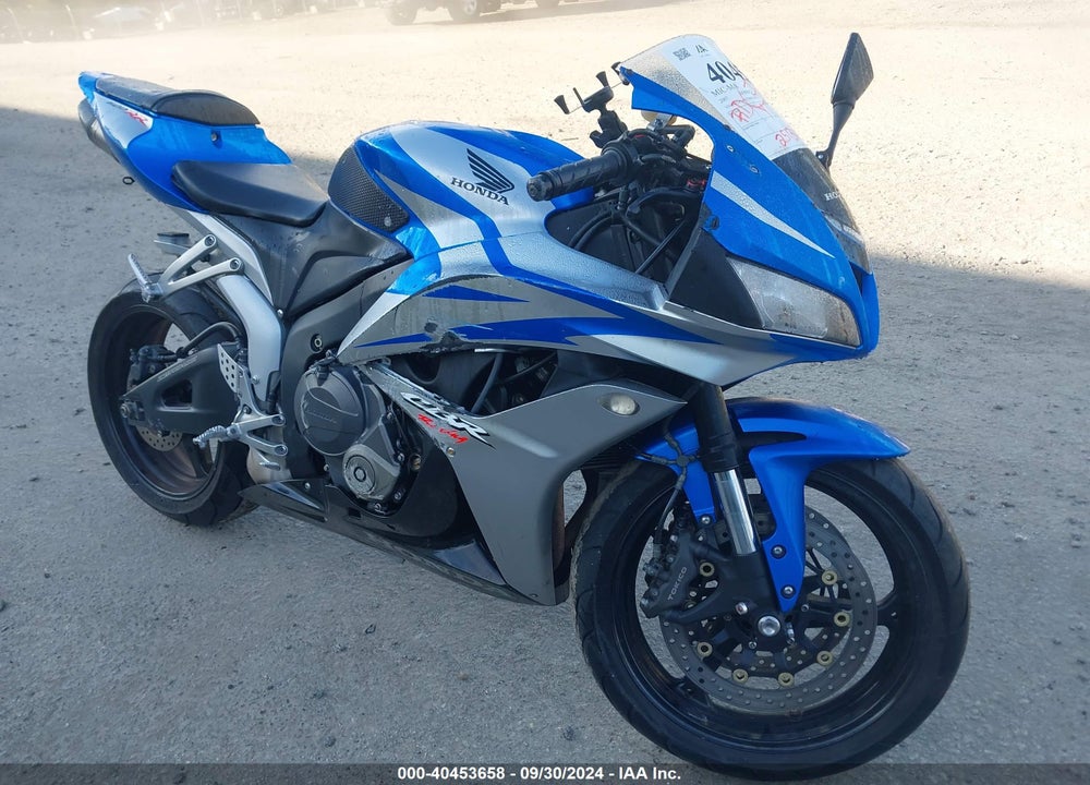 2007 HONDA CBR600 RR VIN: JH2PC40027M002100