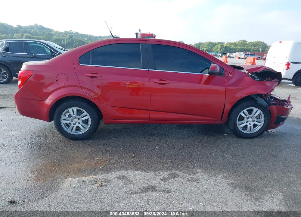 2014 CHEVROLET SONIC LT AUTO VIN: 1G1JC5SH9E4201559