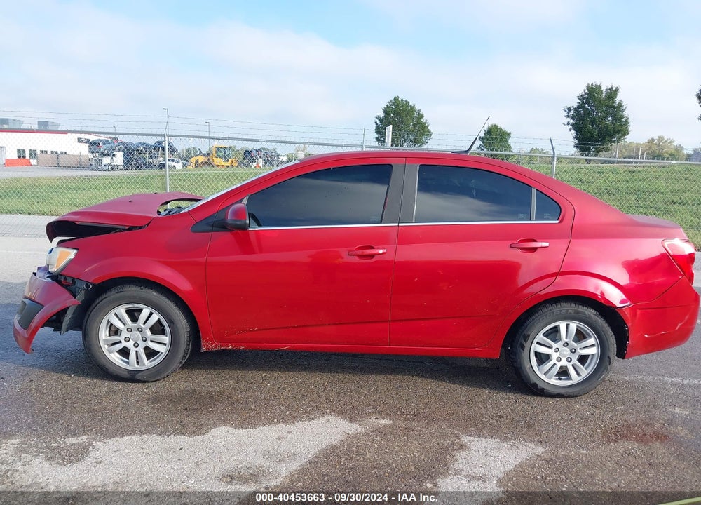 2014 CHEVROLET SONIC LT AUTO VIN: 1G1JC5SH9E4201559