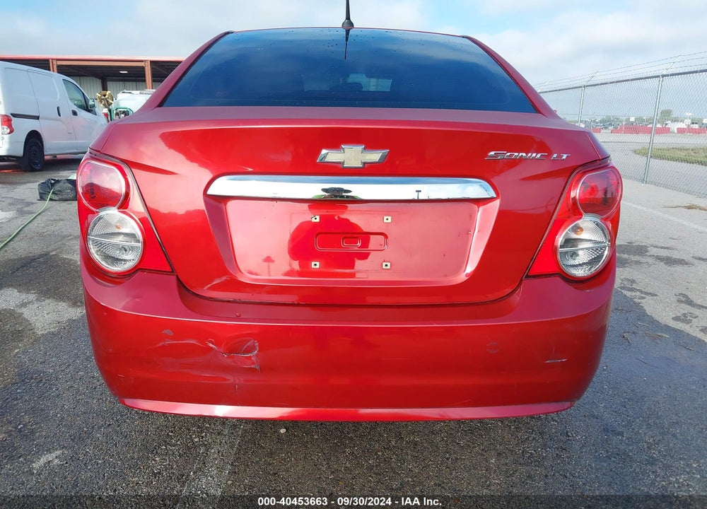 2014 CHEVROLET SONIC LT AUTO VIN: 1G1JC5SH9E4201559