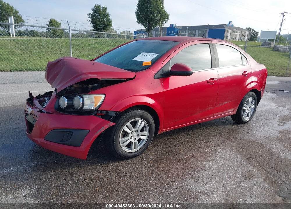 2014 CHEVROLET SONIC LT AUTO VIN: 1G1JC5SH9E4201559