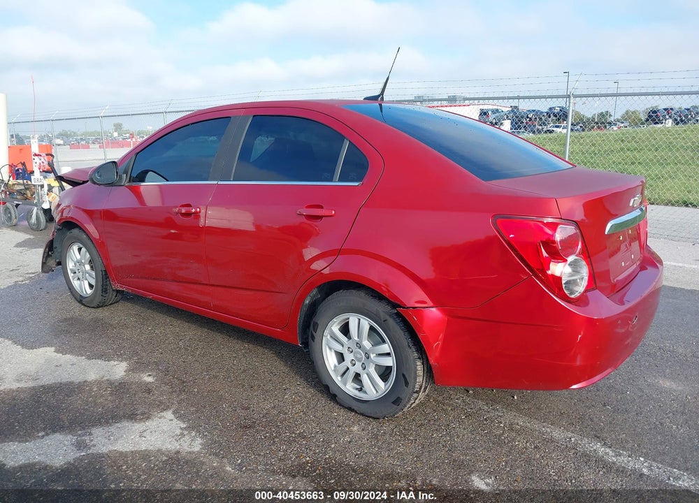 2014 CHEVROLET SONIC LT AUTO VIN: 1G1JC5SH9E4201559