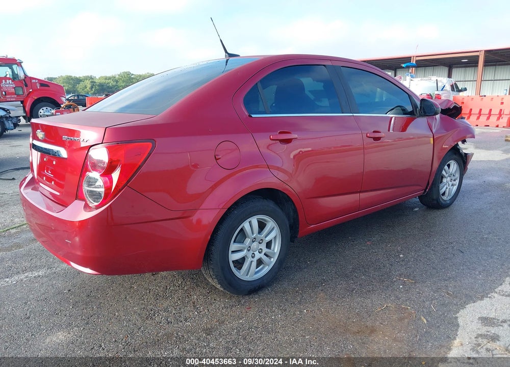 2014 CHEVROLET SONIC LT AUTO VIN: 1G1JC5SH9E4201559