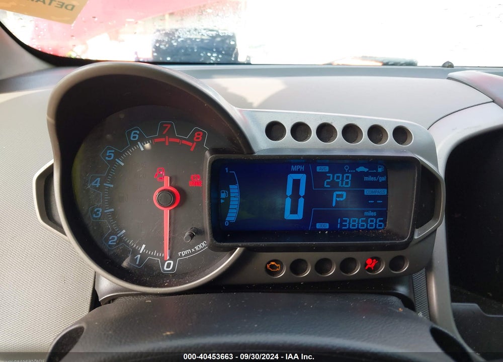 2014 CHEVROLET SONIC LT AUTO VIN: 1G1JC5SH9E4201559