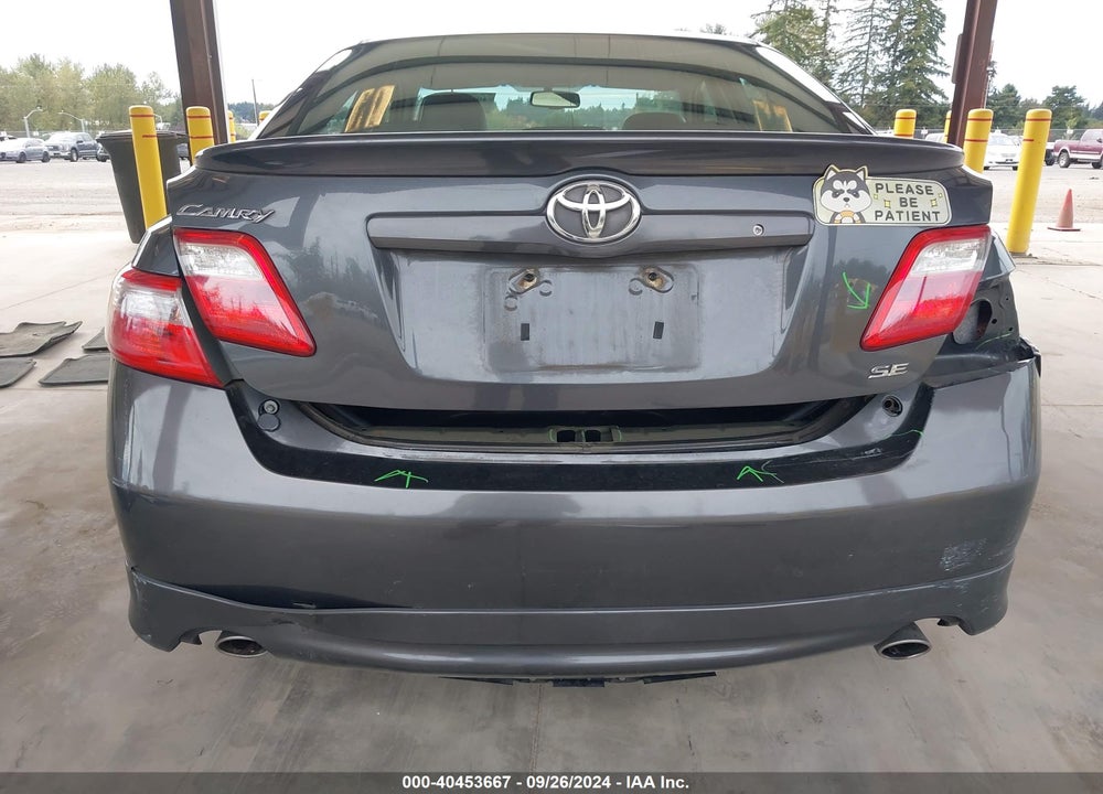 2008 TOYOTA CAMRY SE V6 VIN: 4T1BK46K18U061229