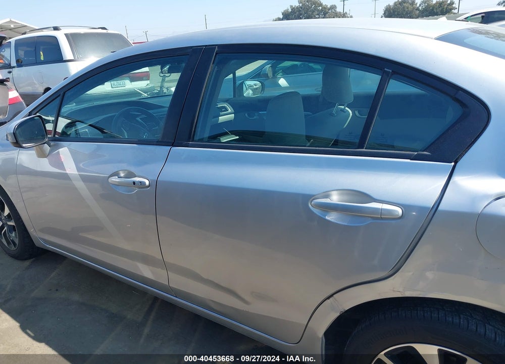 2015 HONDA CIVIC EX VIN: 19XFB2F88FE260594