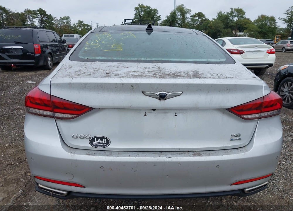 2017 GENESIS G80 3.8 VIN: KMHGN4JE7HU180630