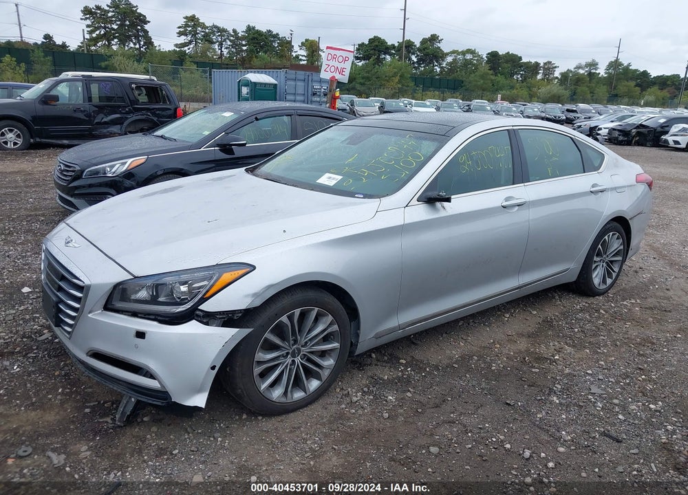 2017 GENESIS G80 3.8 VIN: KMHGN4JE7HU180630