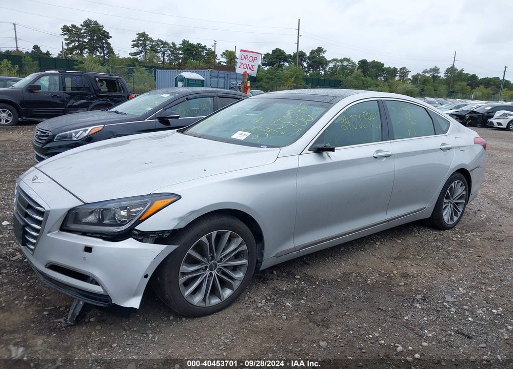 2017 GENESIS G80 3.8 VIN: KMHGN4JE7HU180630