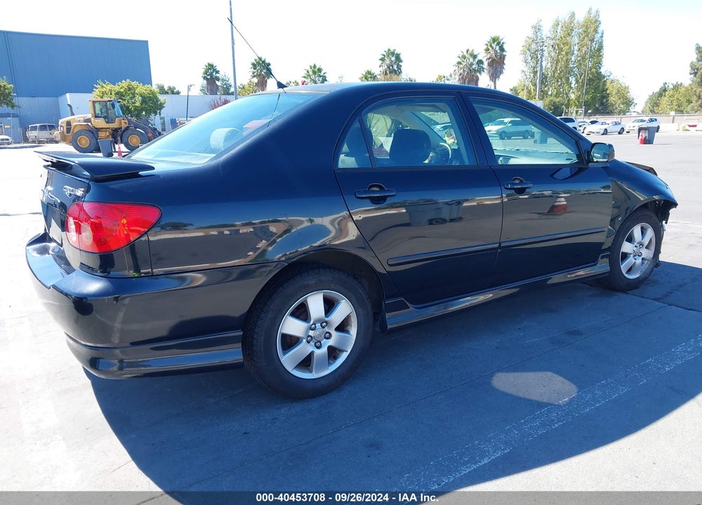 2006 TOYOTA COROLLA S VIN: 2T1BR32E86C672699