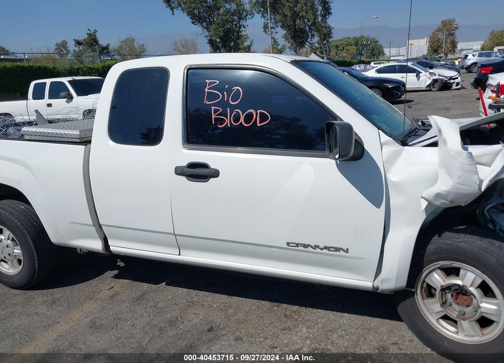 2005 GMC CANYON SLE VIN: 1GTCS196558127985