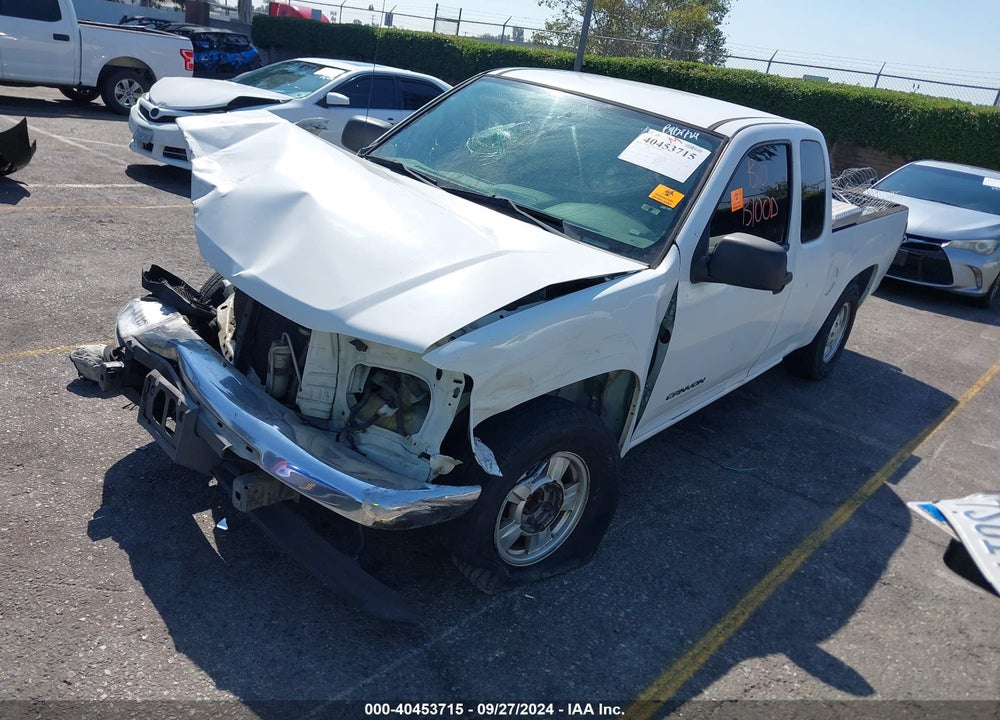2005 GMC CANYON SLE VIN: 1GTCS196558127985