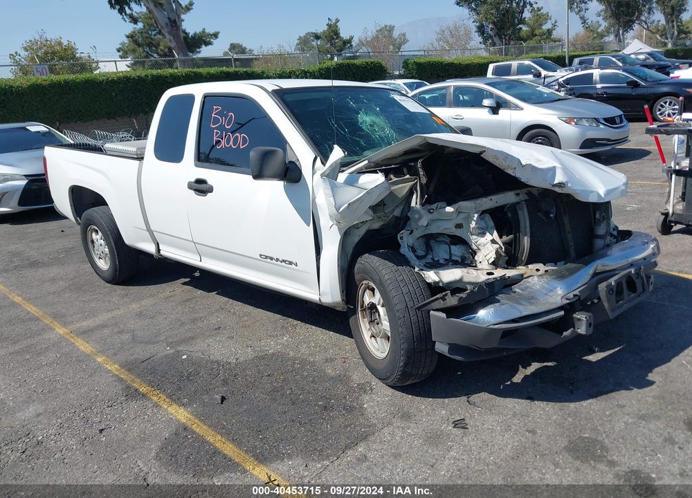2005 GMC CANYON SLE VIN: 1GTCS196558127985