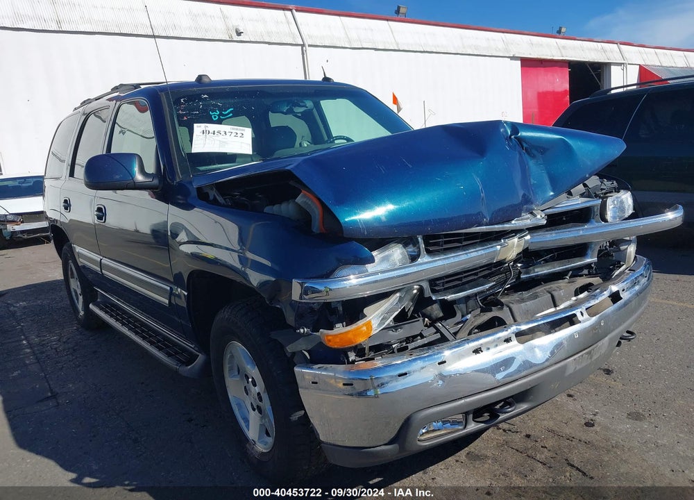 2005 CHEVROLET TAHOE LT VIN: 1GNEK13T85J262918