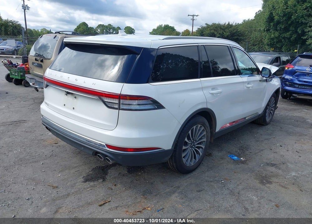 2021 LINCOLN AVIATOR RESERVE VIN: 5LM5J7WC0MGL04299