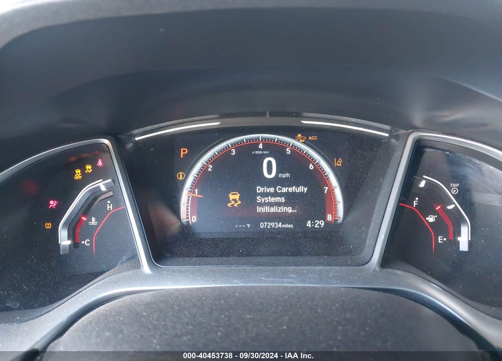 2019 HONDA CIVIC SPORT VIN: 2HGFC2F8XKH500659