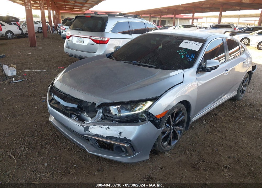2019 HONDA CIVIC SPORT VIN: 2HGFC2F8XKH500659