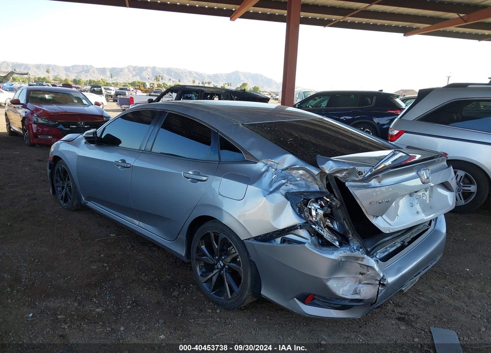 2019 HONDA CIVIC SPORT VIN: 2HGFC2F8XKH500659