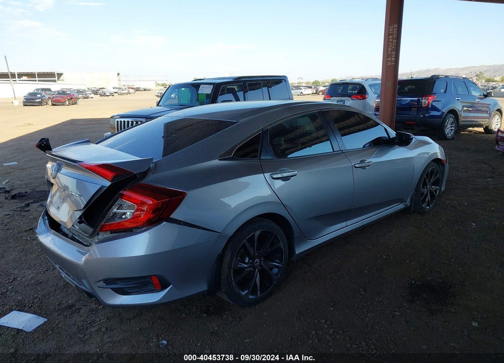 2019 HONDA CIVIC SPORT VIN: 2HGFC2F8XKH500659