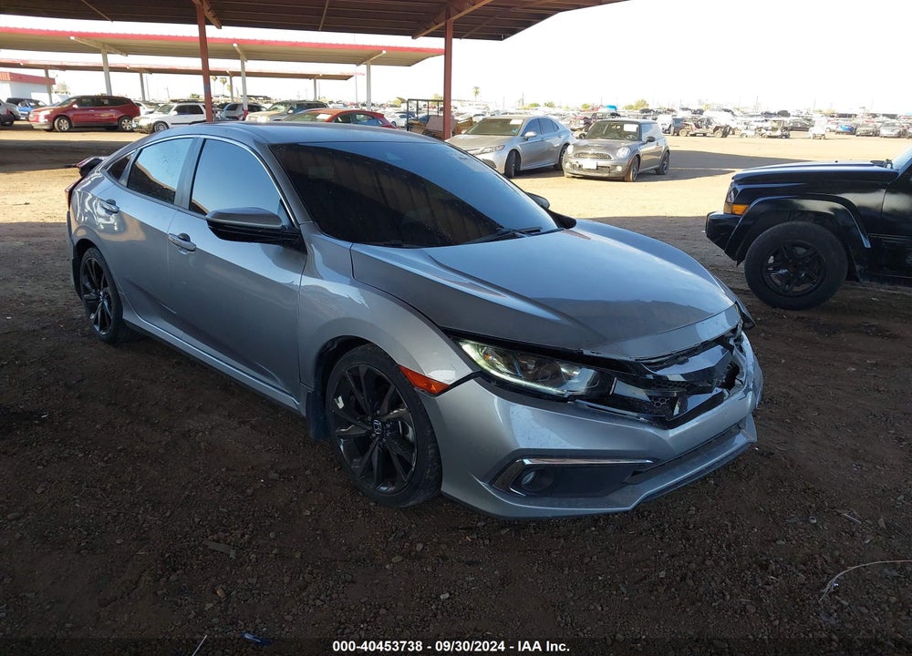 2019 HONDA CIVIC SPORT VIN: 2HGFC2F8XKH500659