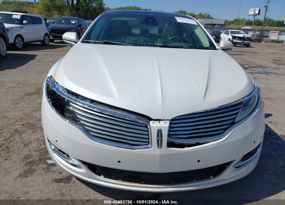 2013 LINCOLN MKZ VIN: 3LN6L2GK9DR815027