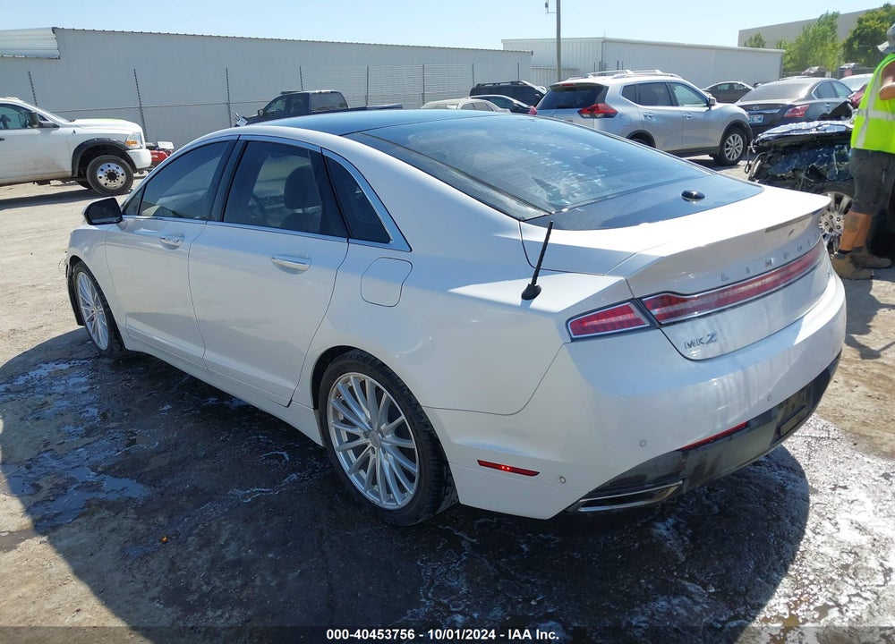 2013 LINCOLN MKZ VIN: 3LN6L2GK9DR815027