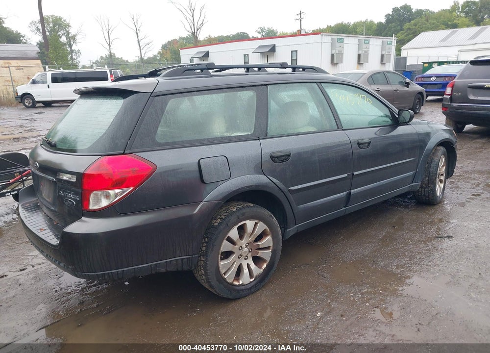2008 SUBARU OUTBACK 2.5I/2.5I L.L. BEAN EDITION VIN: 4S4BP61C087341851
