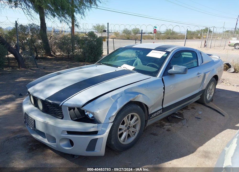 2005 FORD MUSTANG V6 DELUXE/V6 PREMIUM VIN: 1ZVFT80NX55129625