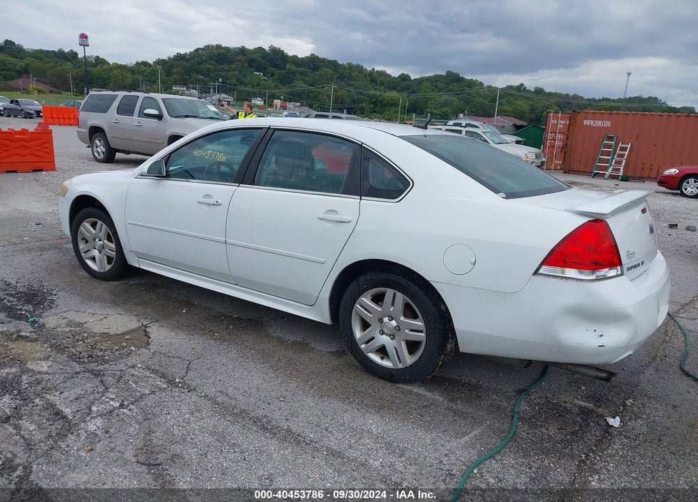 2012 CHEVROLET IMPALA LT VIN: 2G1WG5E36C1199918