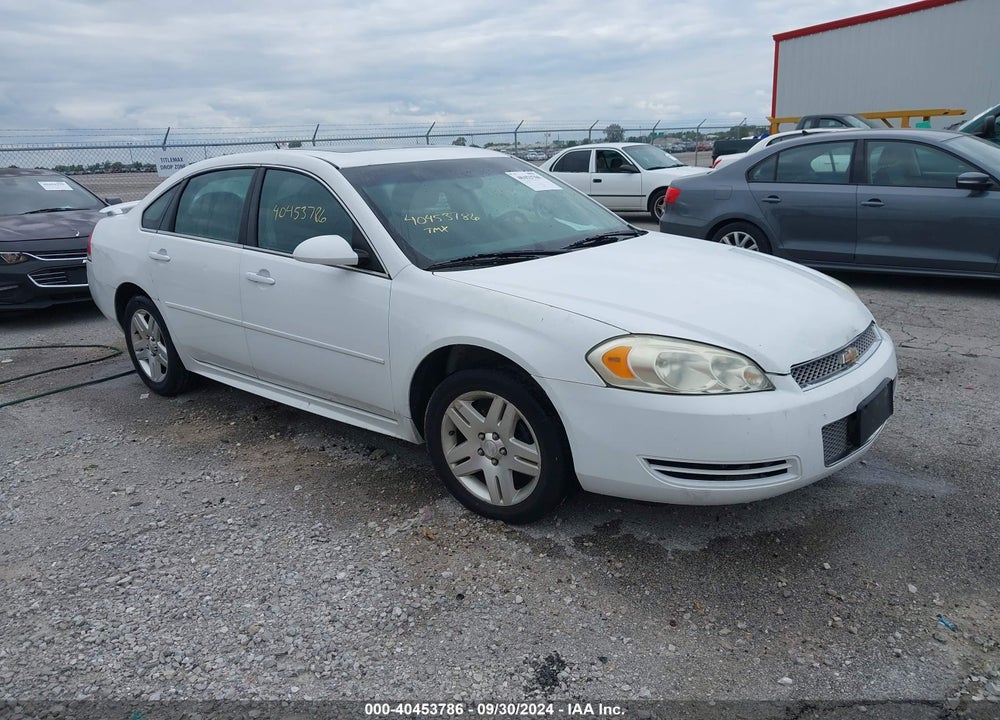 2012 CHEVROLET IMPALA LT VIN: 2G1WG5E36C1199918