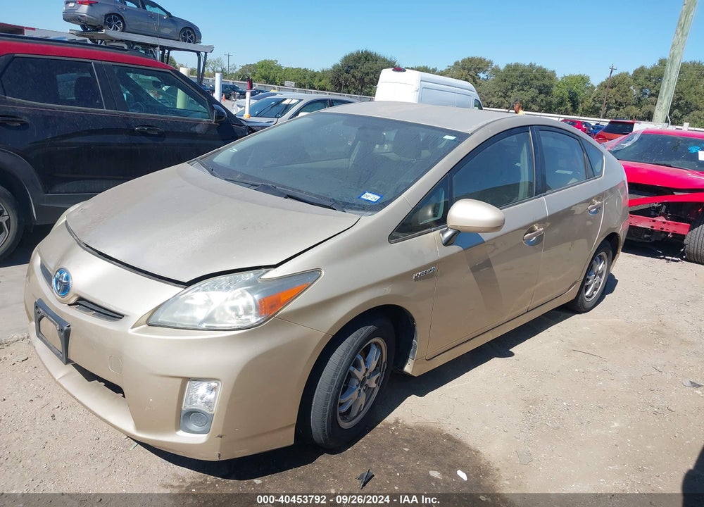 2010 TOYOTA PRIUS II VIN: JTDKN3DU2A1279472