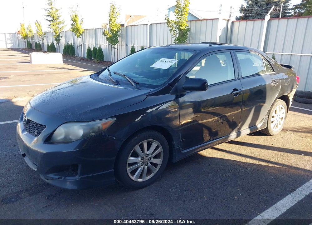 2009 TOYOTA COROLLA S VIN: 1NXBU40E59Z158948