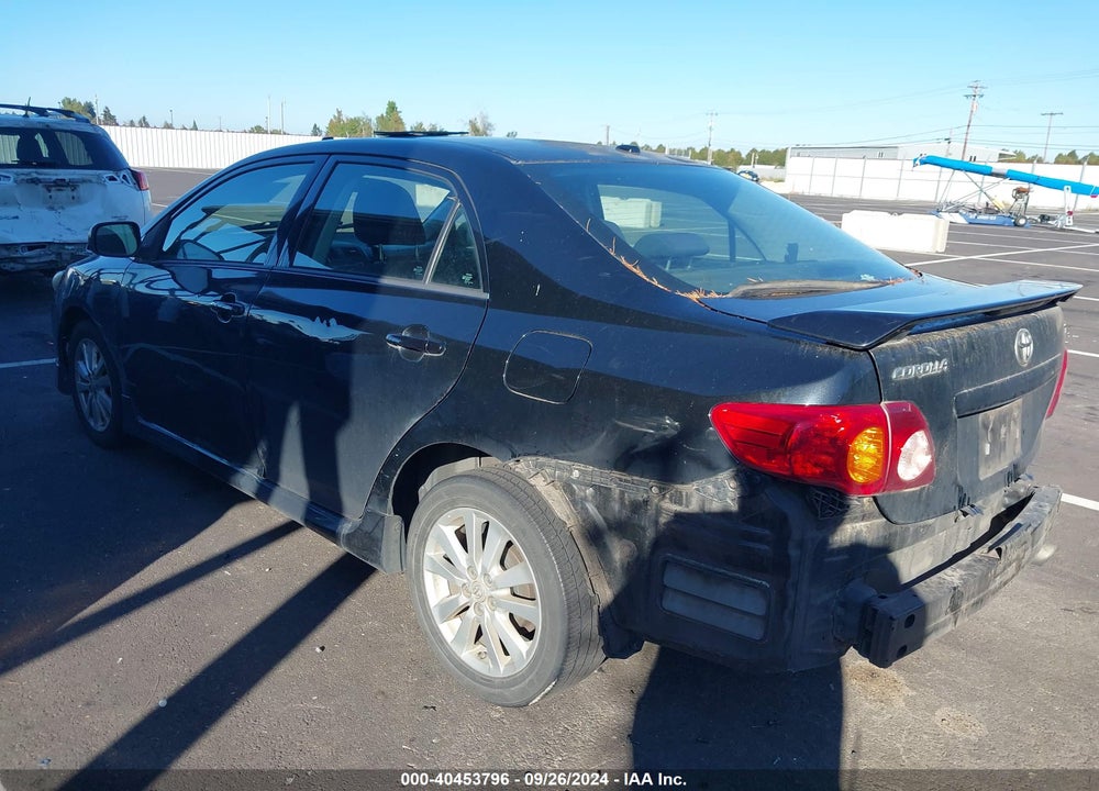 2009 TOYOTA COROLLA S VIN: 1NXBU40E59Z158948