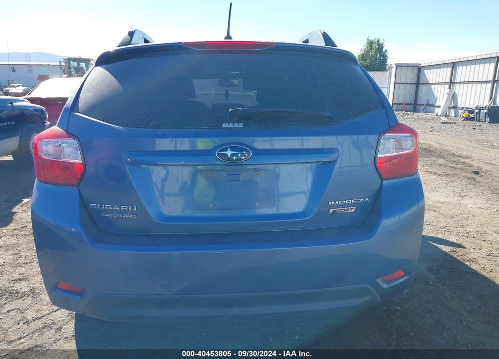 2014 SUBARU IMPREZA 2.0I SPORT PREMIUM VIN: JF1GPAL65E8339271
