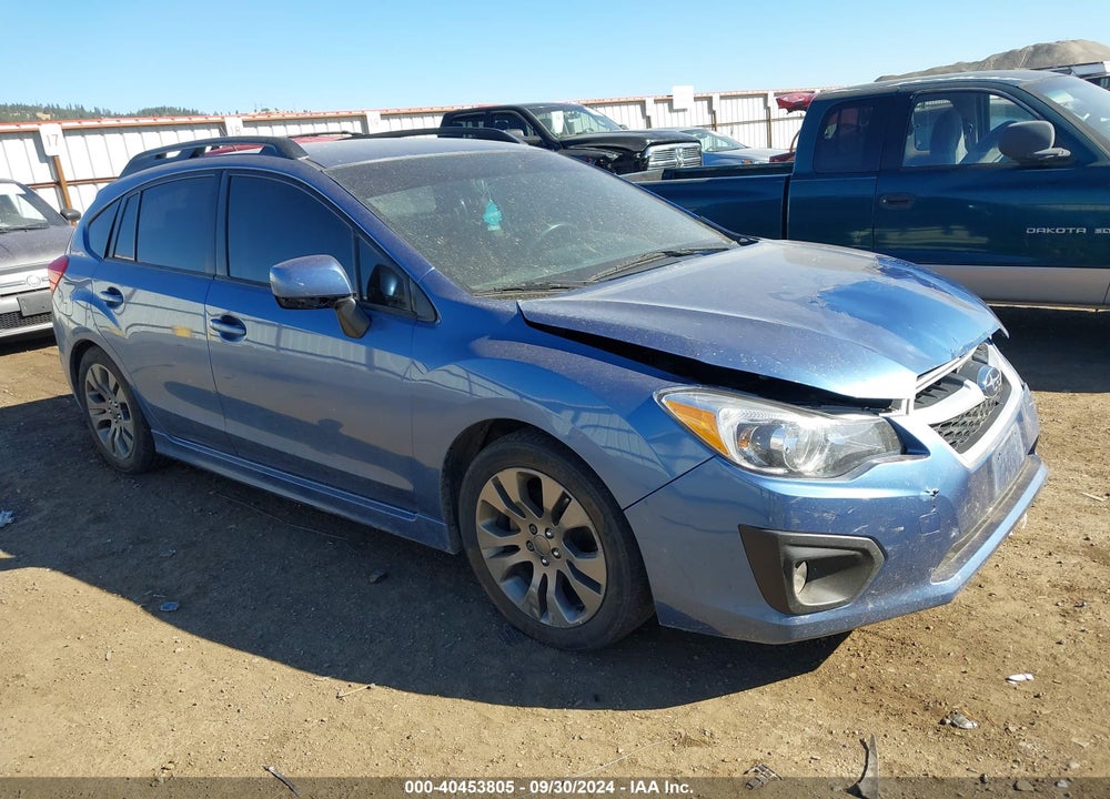 2014 SUBARU IMPREZA 2.0I SPORT PREMIUM VIN: JF1GPAL65E8339271