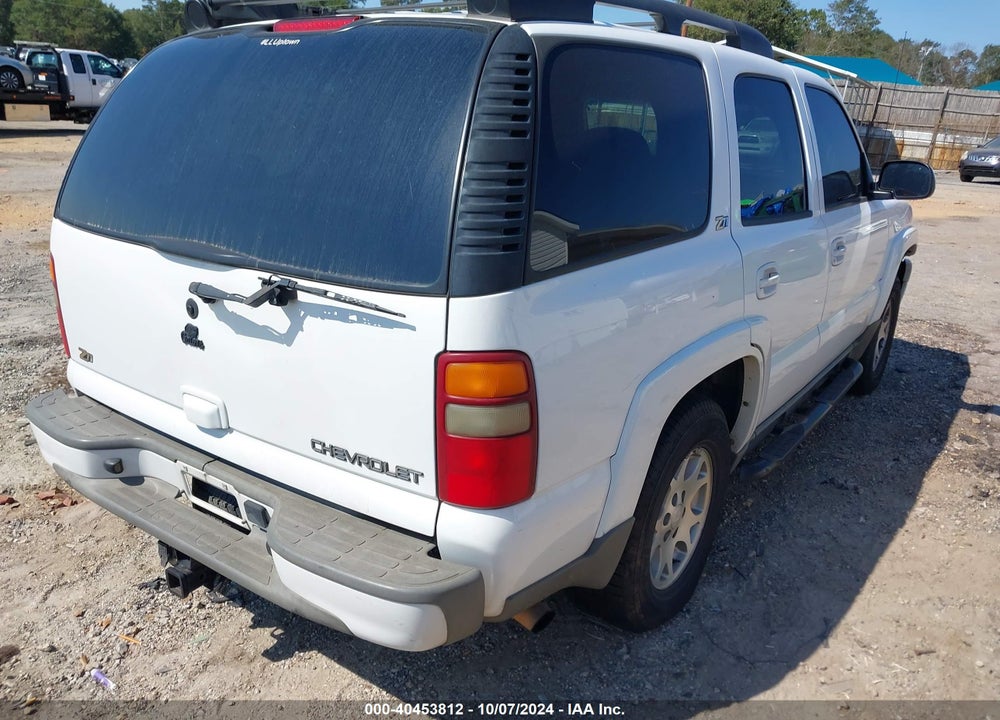 2003 CHEVROLET TAHOE Z71 VIN: 1GNEK13ZX3R312303