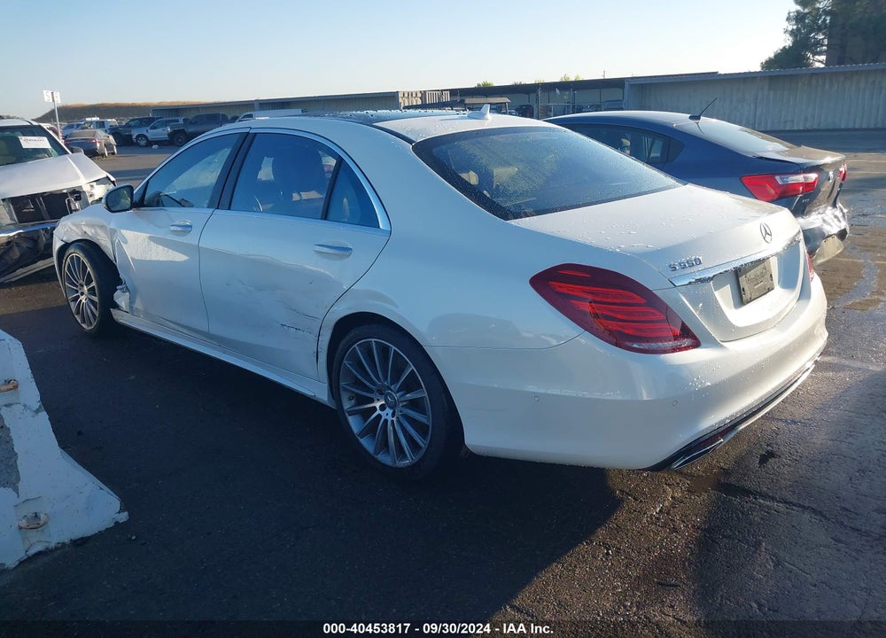 2015 MERCEDES-BENZ S 550 VIN: WDDUG8CB3FA193195