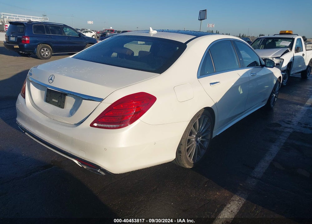 2015 MERCEDES-BENZ S 550 VIN: WDDUG8CB3FA193195