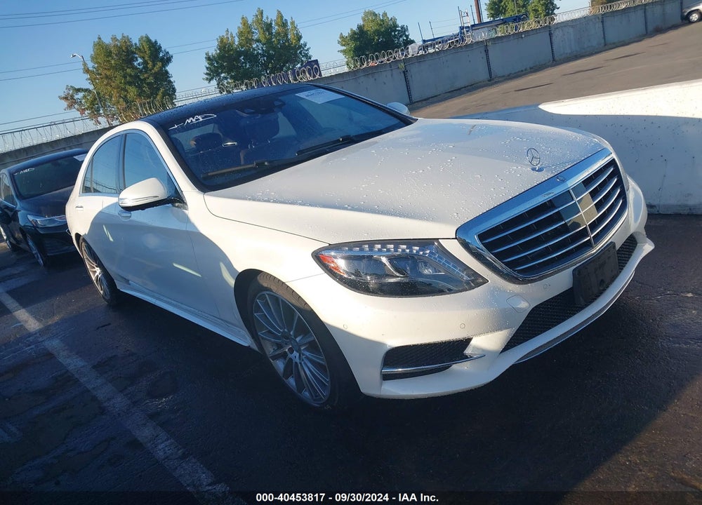 2015 MERCEDES-BENZ S 550 VIN: WDDUG8CB3FA193195