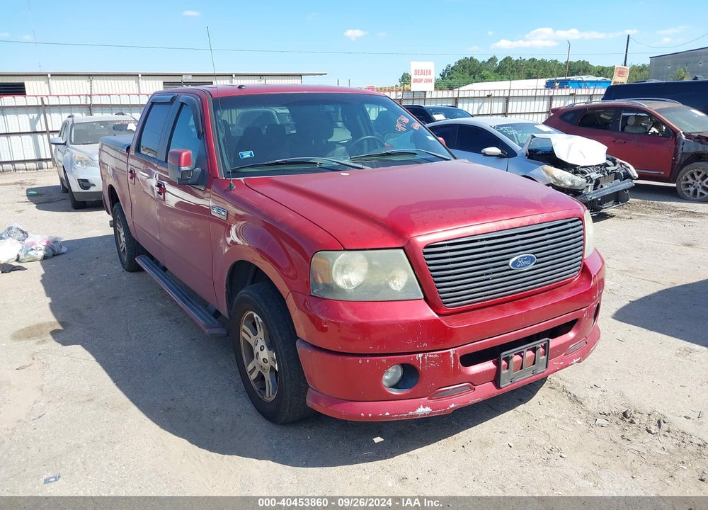 2008 FORD F-150 60TH ANNIVERSARY/FX2/XL/XLT VIN: 1FTRW12W18KD96954